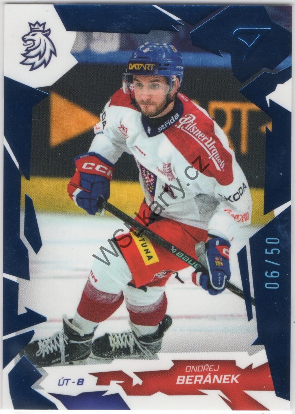 Ondřej BERÁNEK - Hokejové Česko 2026 #24 BLUE (CZE)