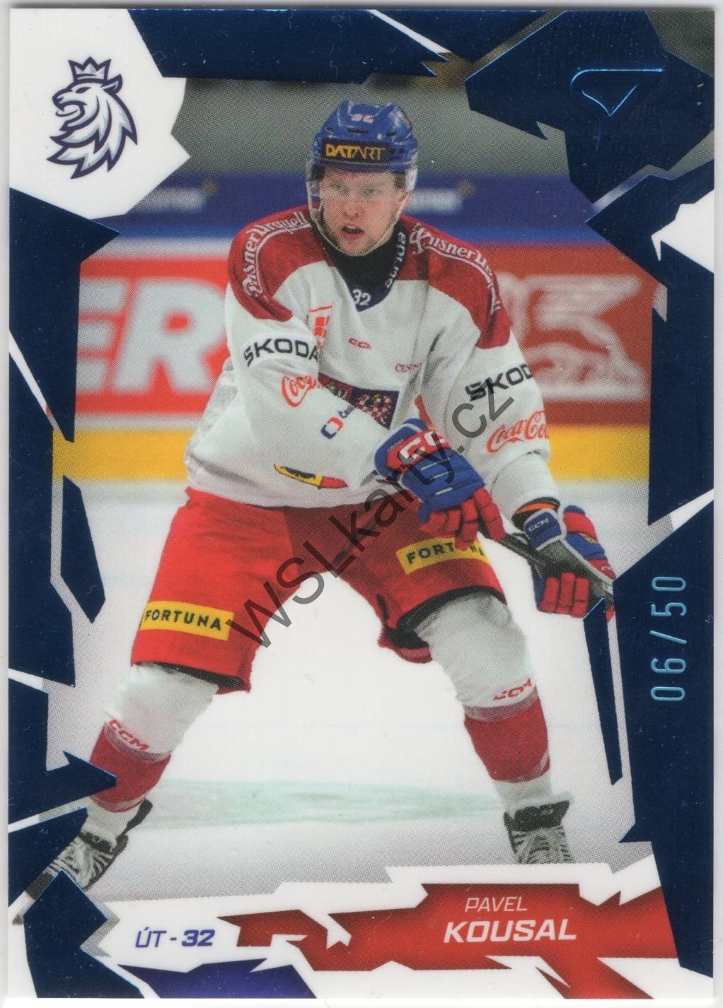 Pavel KOUSAL - Hokejové Česko 2026 #37 BLUE (CZE)