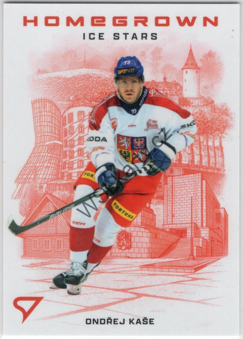 Ondřej KAŠE - Hokejové Česko 2026 HOMEGROWN ICE STATS #HS-18 (CZE)