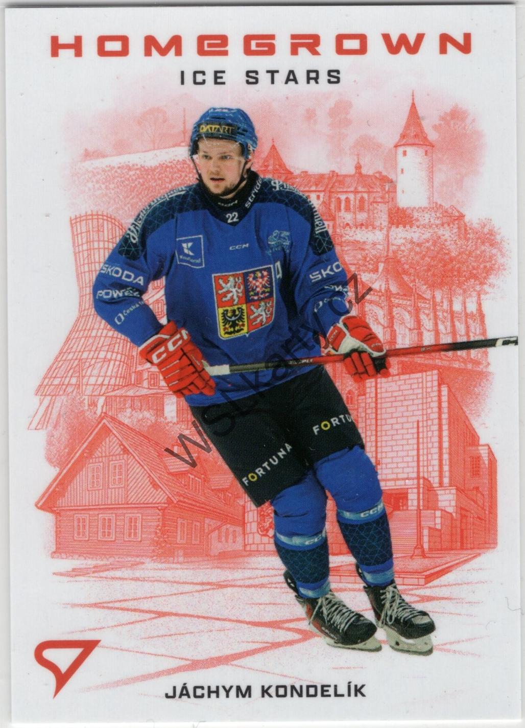 Jáchym KONDELÍK - Hokejové Česko 2026 HOMEGROWN ICE STATS #HS-19 (CZE)