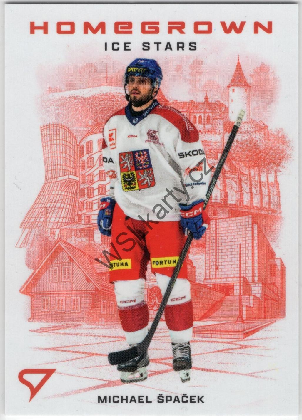 Michael ŠPAČEK - Hokejové Česko 2026 HOMEGROWN ICE STATS #HS-27 (CZE)