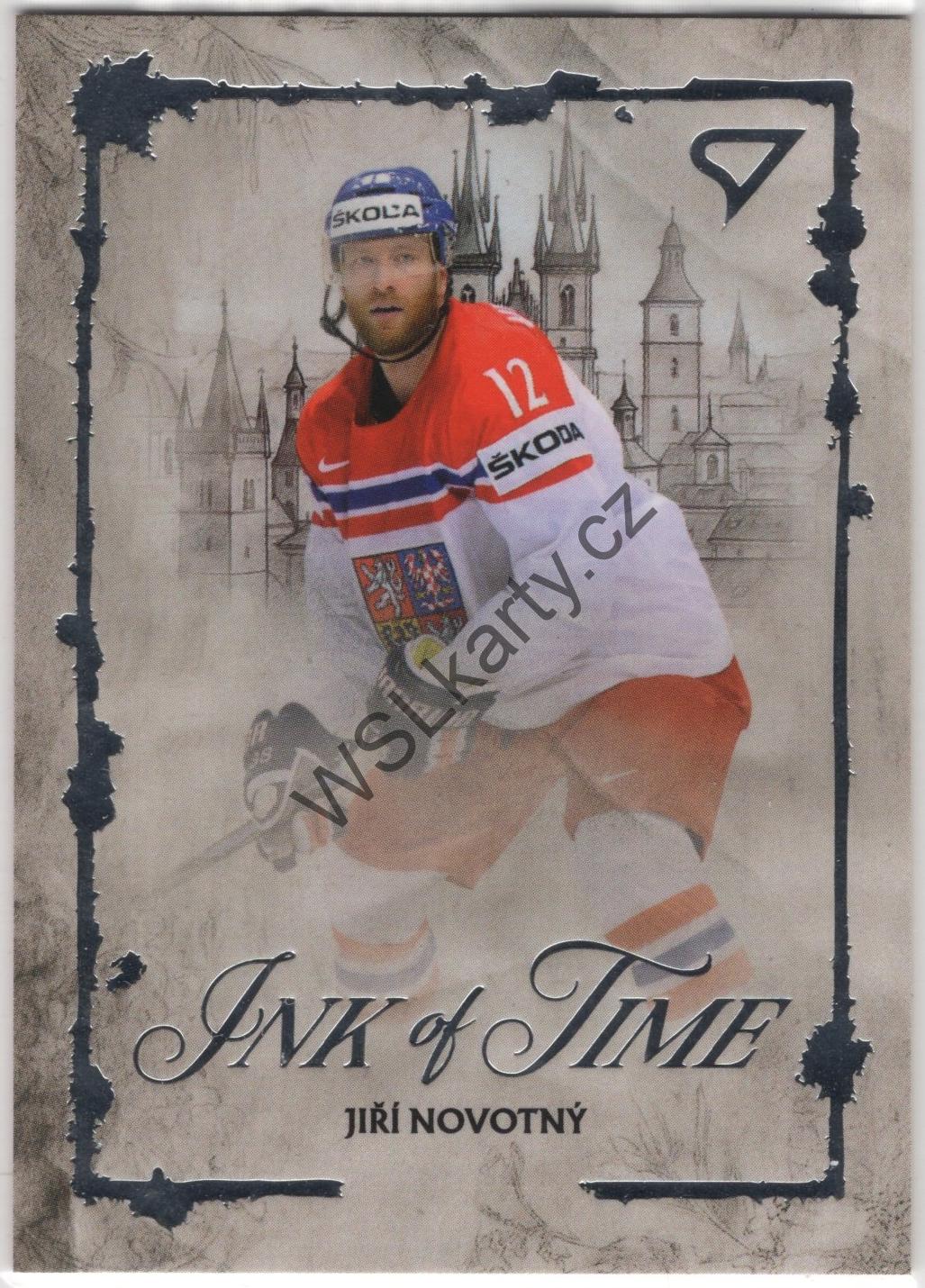 Jiří NOVOTNÝ - Hokejové Česko 2026 INK OF TIME #IT-6 (CZE)