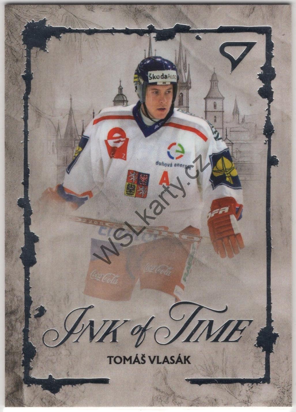 Tomáš VLASÁK - Hokejové Česko 2026 INK OF TIME #IT-9 (CZE)