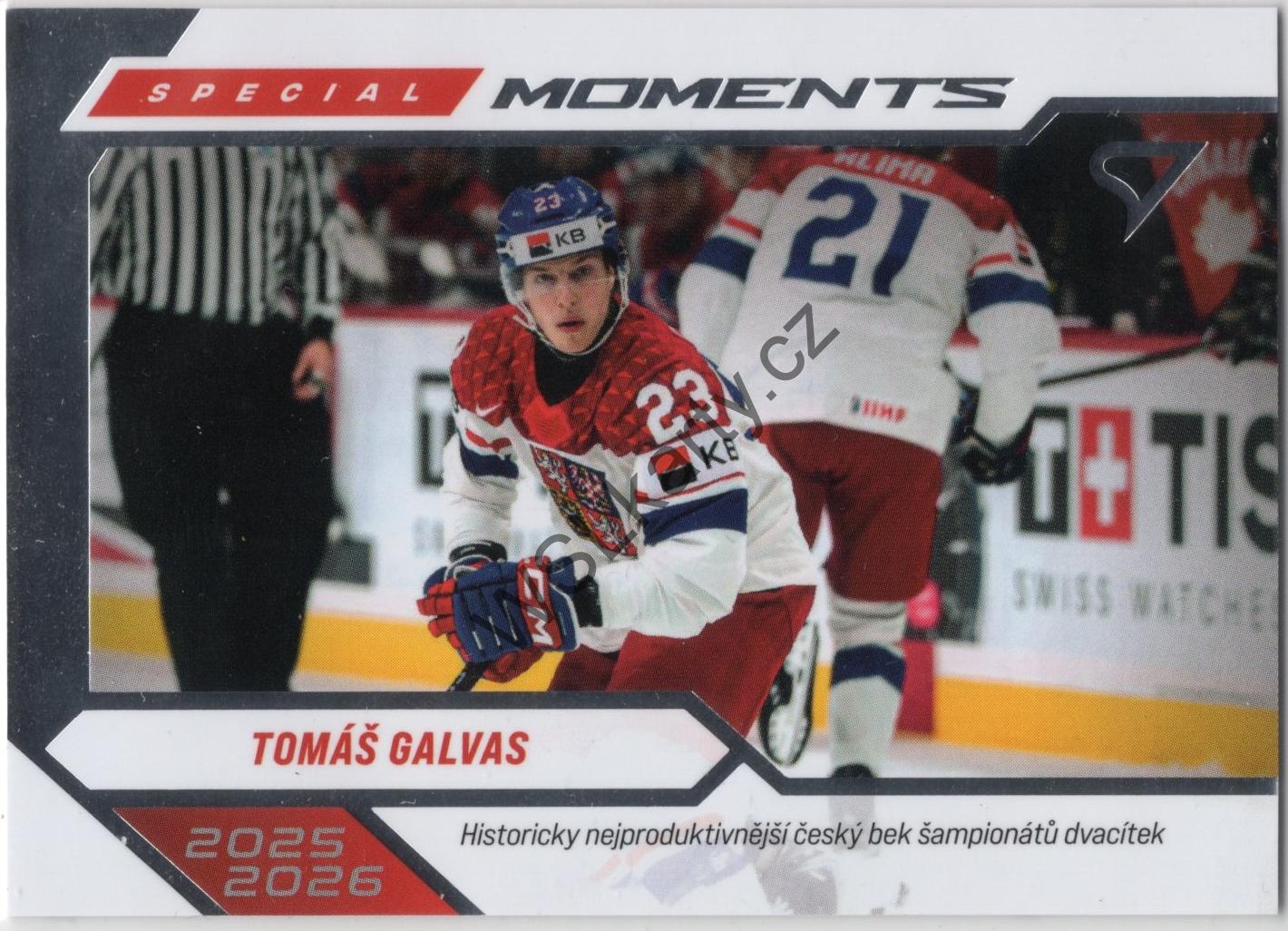 Tomáš GALVAS - Hokejové Česko 2026 SPECIAL MOMENTS #SM-21 (CZE)