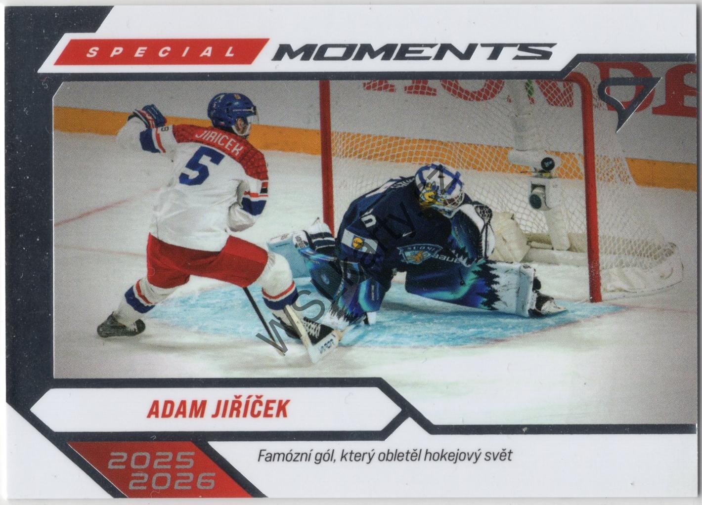 Adam JIŘÍČEK - Hokejové Česko 2026 SPECIAL MOMENTS #SM-23 (CZE)