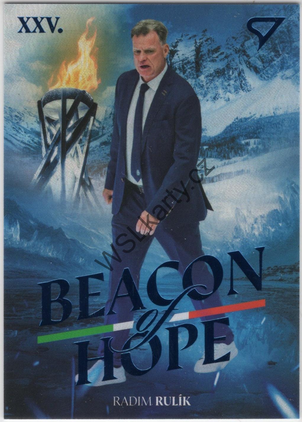 Radim RULÍK - Hokejové Česko 2026 BEACON OF HOPE #BH-01 (CZE)