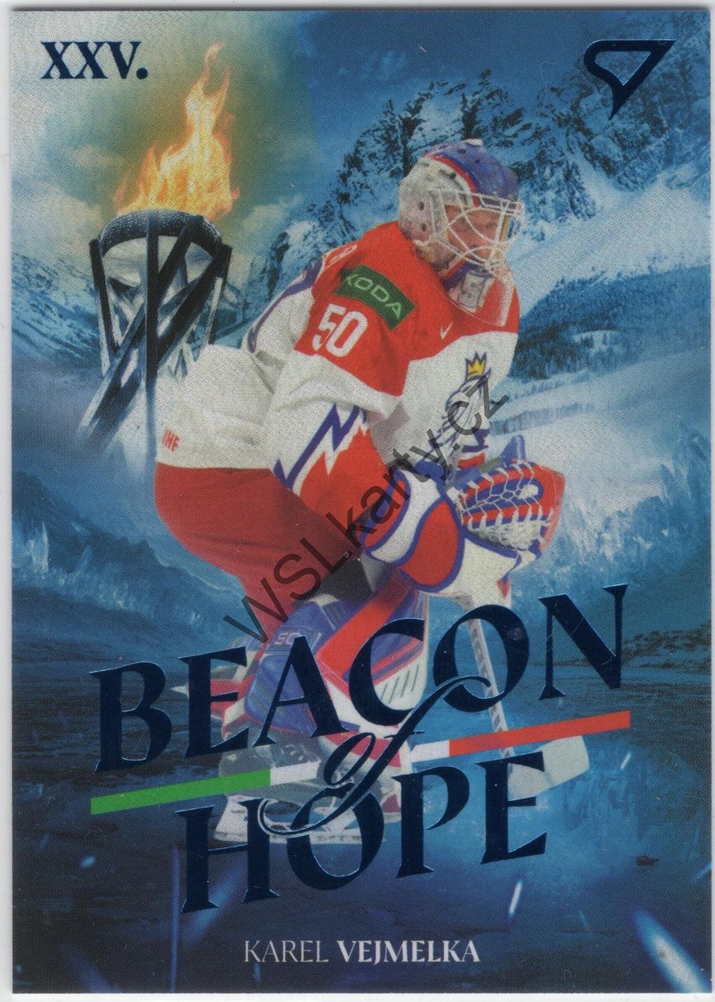 Karel VEJMELKA - Hokejové Česko 2026 BEACON OF HOPE #BH-04 (CZE)