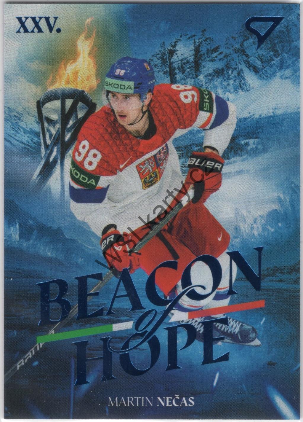Martin NEČAS - Hokejové Česko 2026 BEACON OF HOPE #BH-22 (CZE)