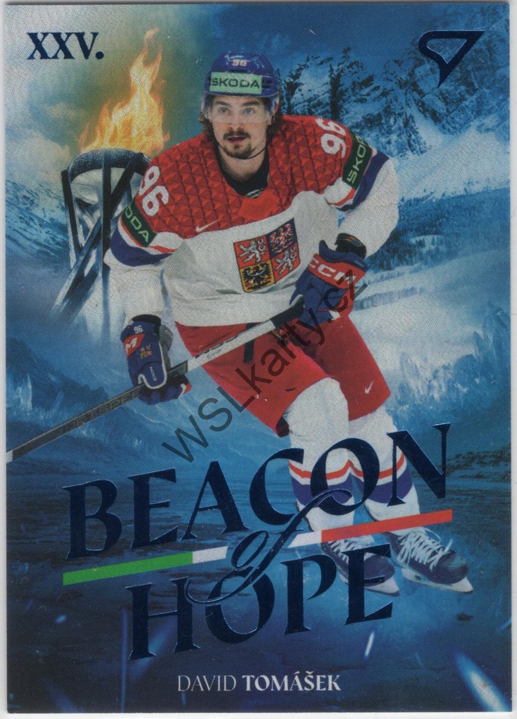 David TOMÁŠEK - Hokejové Česko 2026 BEACON OF HOPE #BH-27 (CZE)