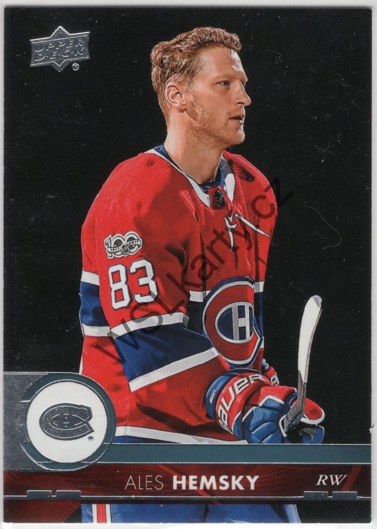 Aleš HEMSKÝ - Upper Deck 17-18 #351 (MTL)