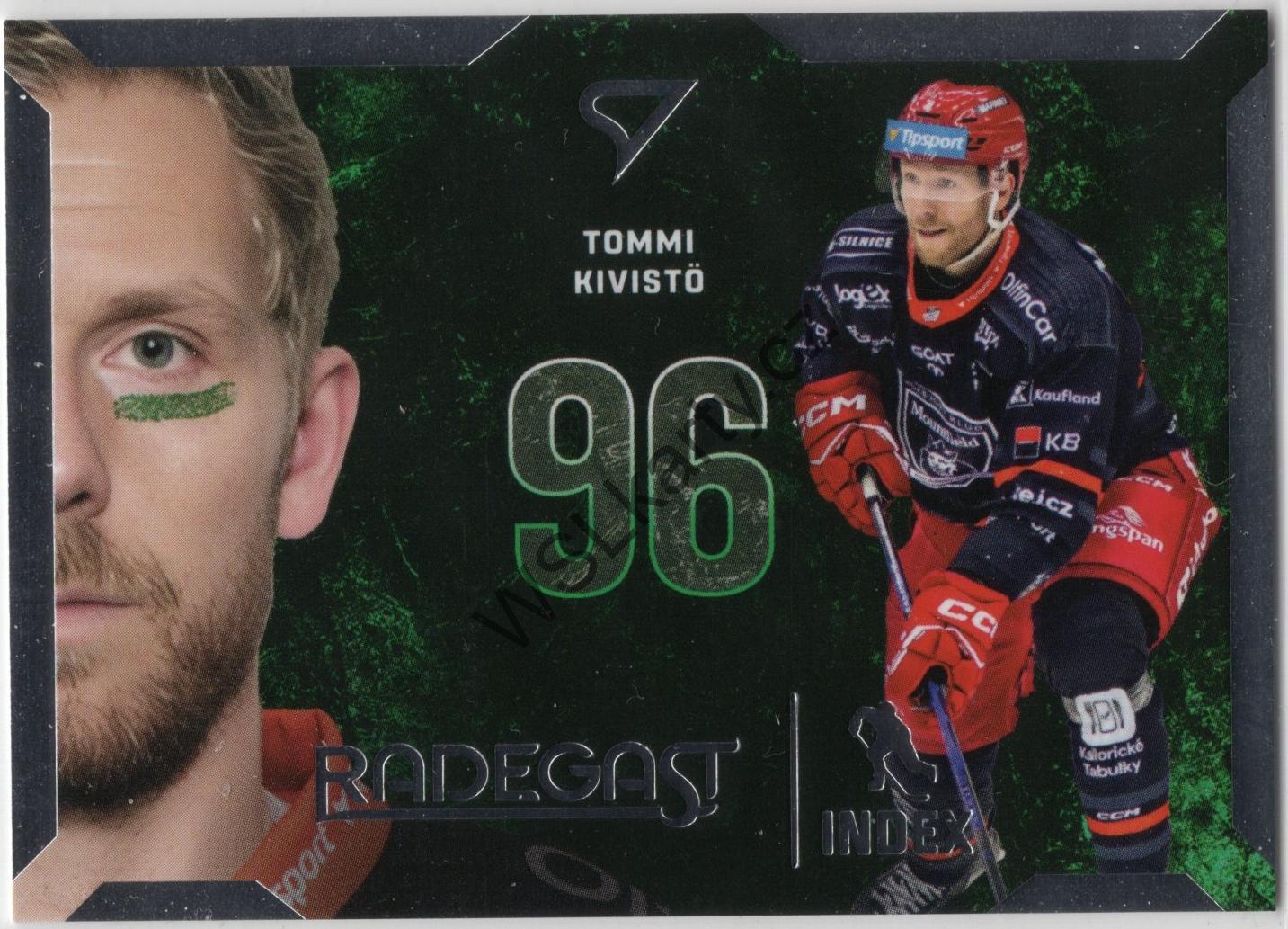 Tommi KIVISTO - SportZoo 25-26 RADEGAST INDEX #RI-06 (MHK)