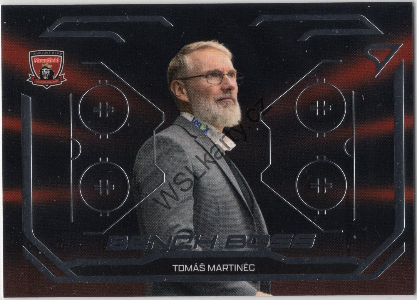 Tomáš MARTINEC - SportZoo 25-26 BENCH BOSS #BB-05 (MHK)