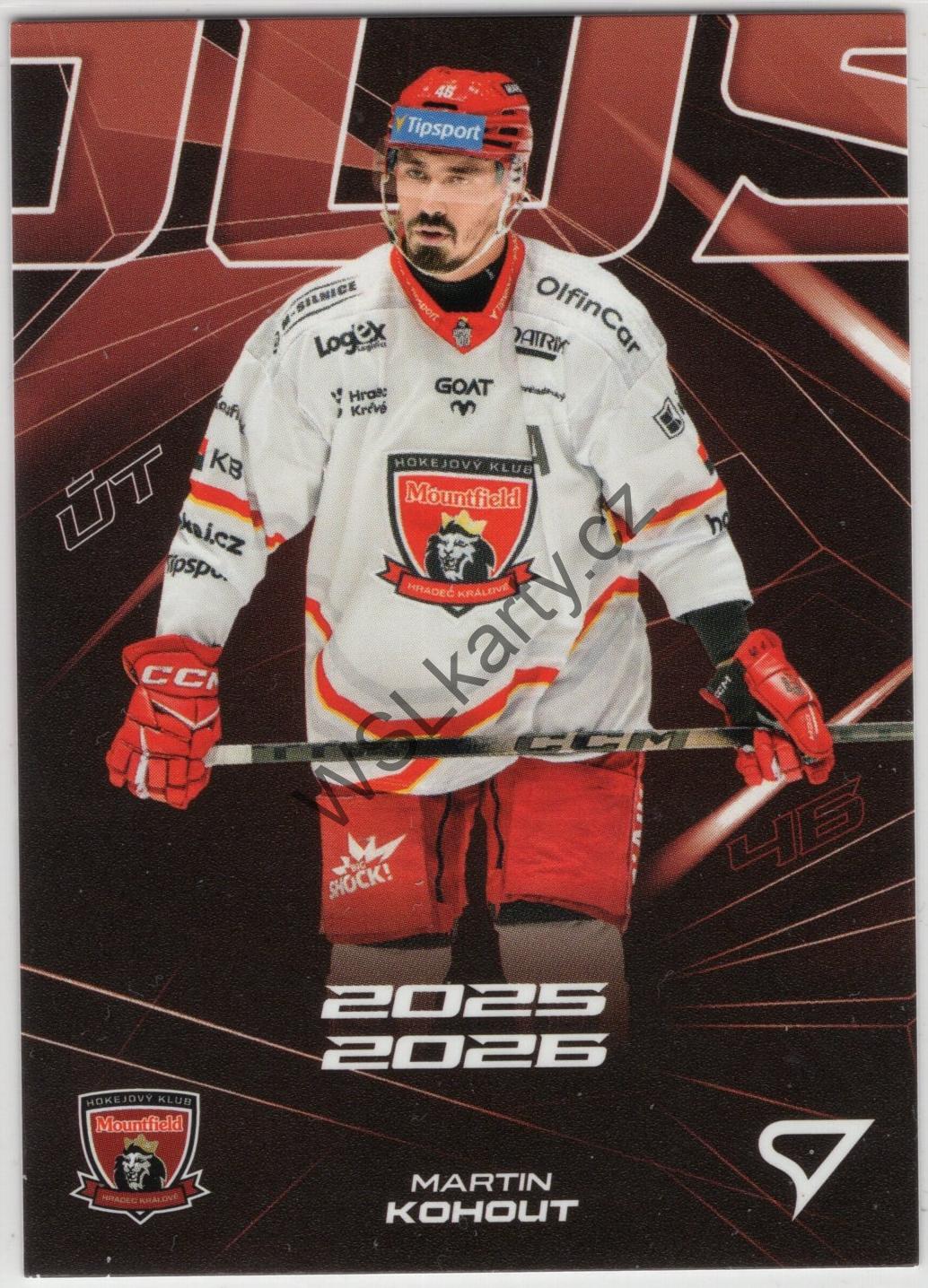 Martin KOHOUT - SportZoo 25-26 POWER HOUSE #PH-32 (MHK)