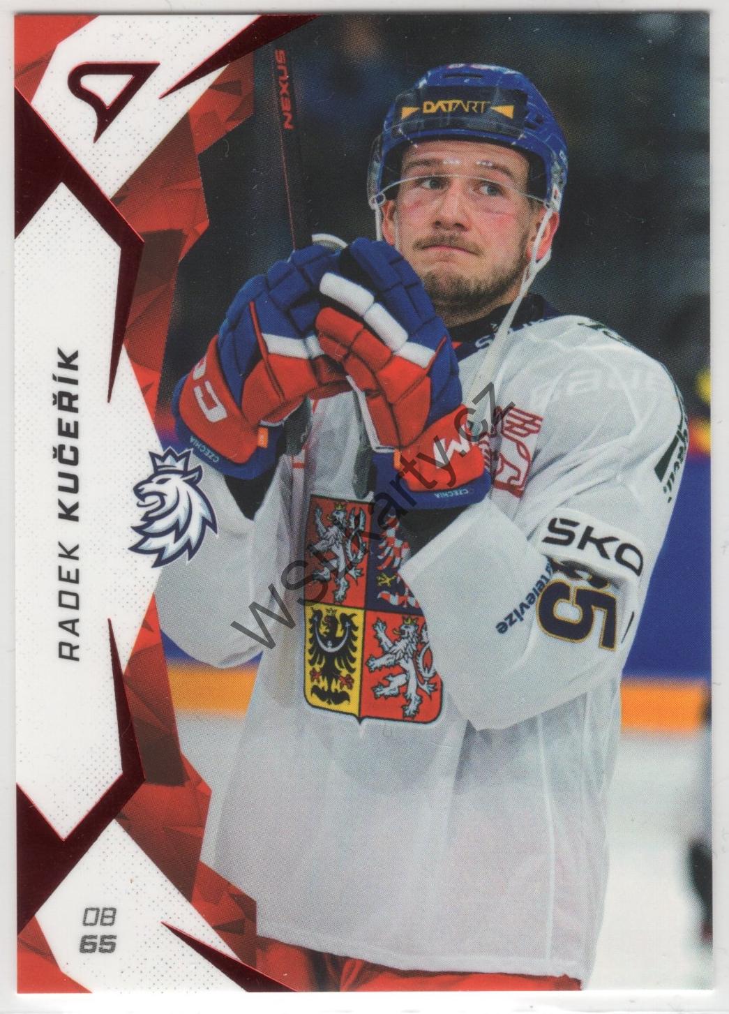 Radek KUČEŘÍK - Hokejové Česko 2025 #19 RED (CZE)