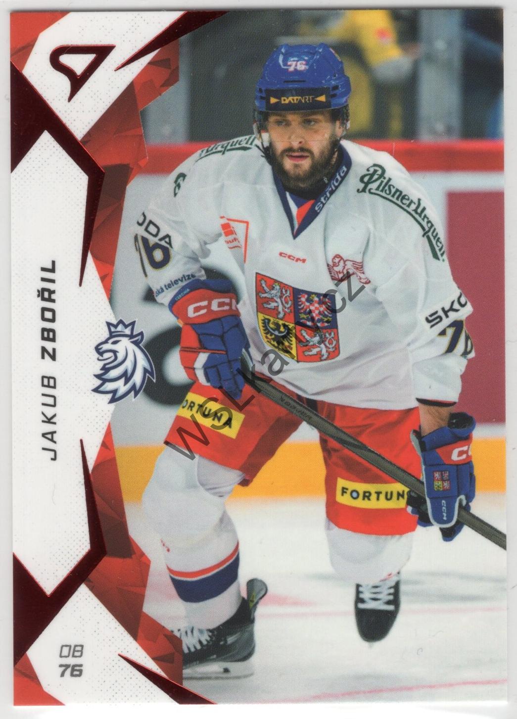 Jakub ZBOŘIL - Hokejové Česko 2025 #28 RED (CZE)