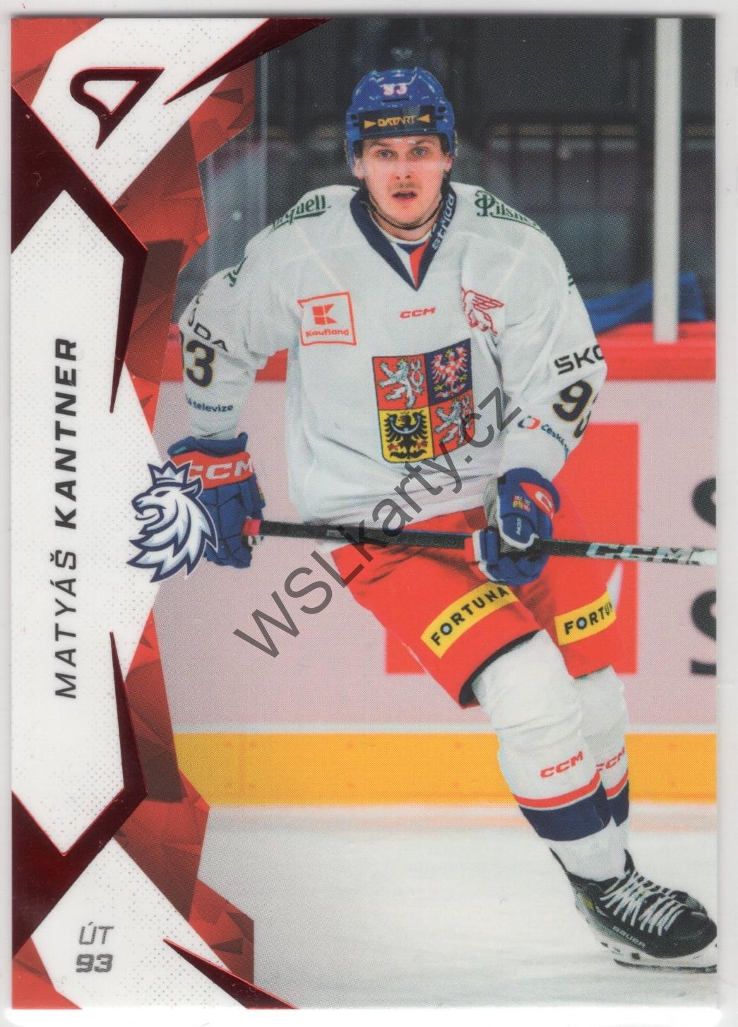 Matyáš KANTNER - Hokejové Česko 2025 #37 RED (CZE)