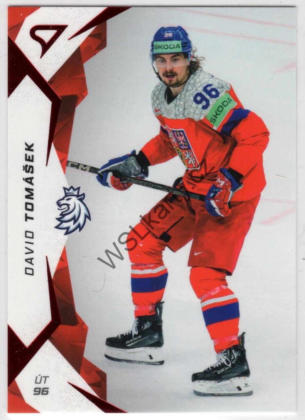 David TOMÁŠEK - Hokejové Česko 2025 #59 RED (CZE)