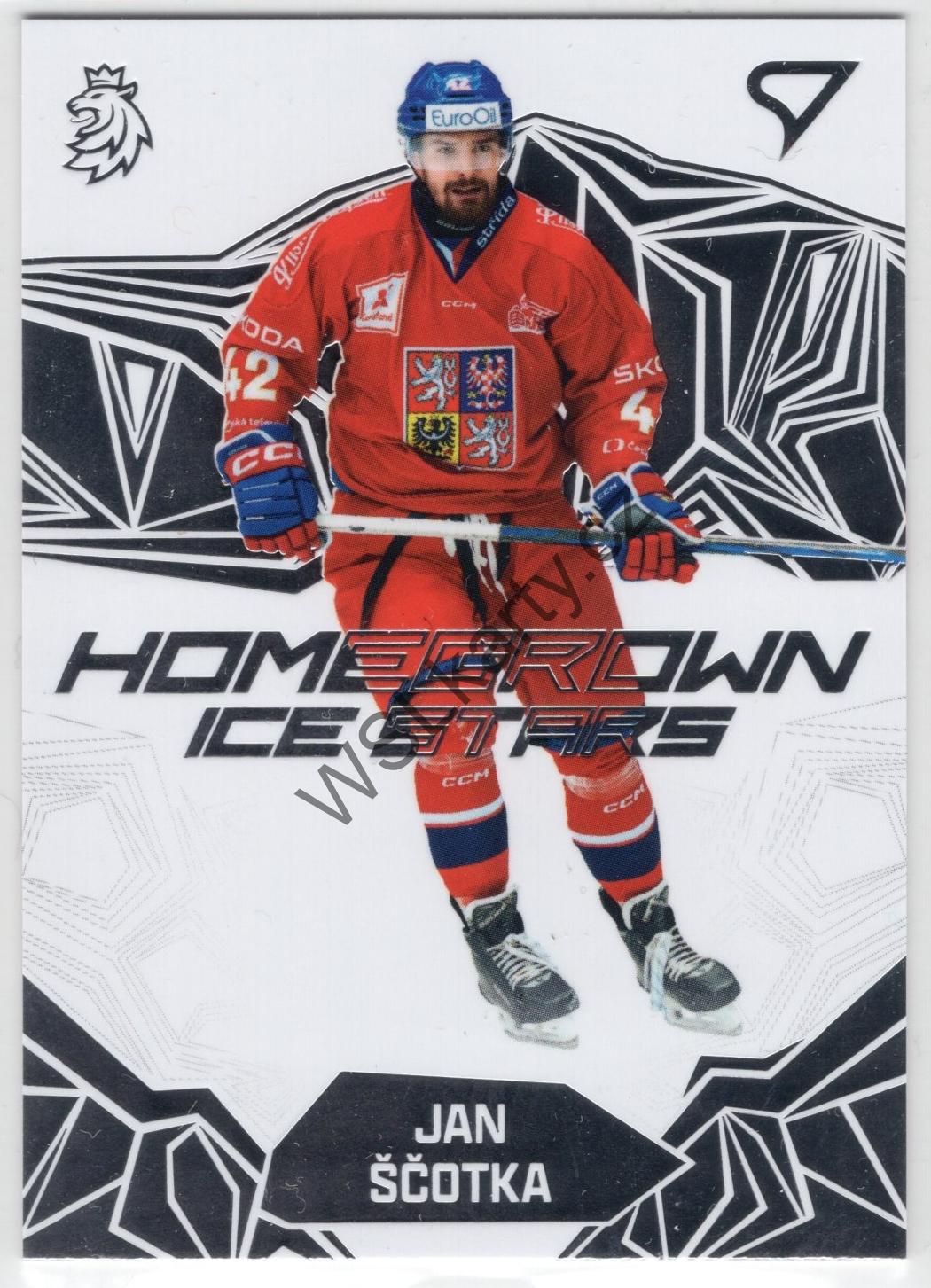 Jan ŠČOTKA - Hokejové Česko 2025 HOMEGROWN ICE STARS #HS-10 (CZE)