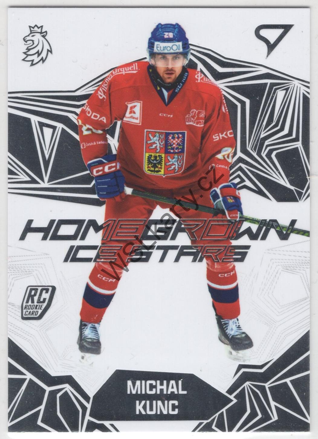 Michal KUNC - Hokejové Česko 2025 HOMEGROWN ICE STARS #HS-23 (CZE)