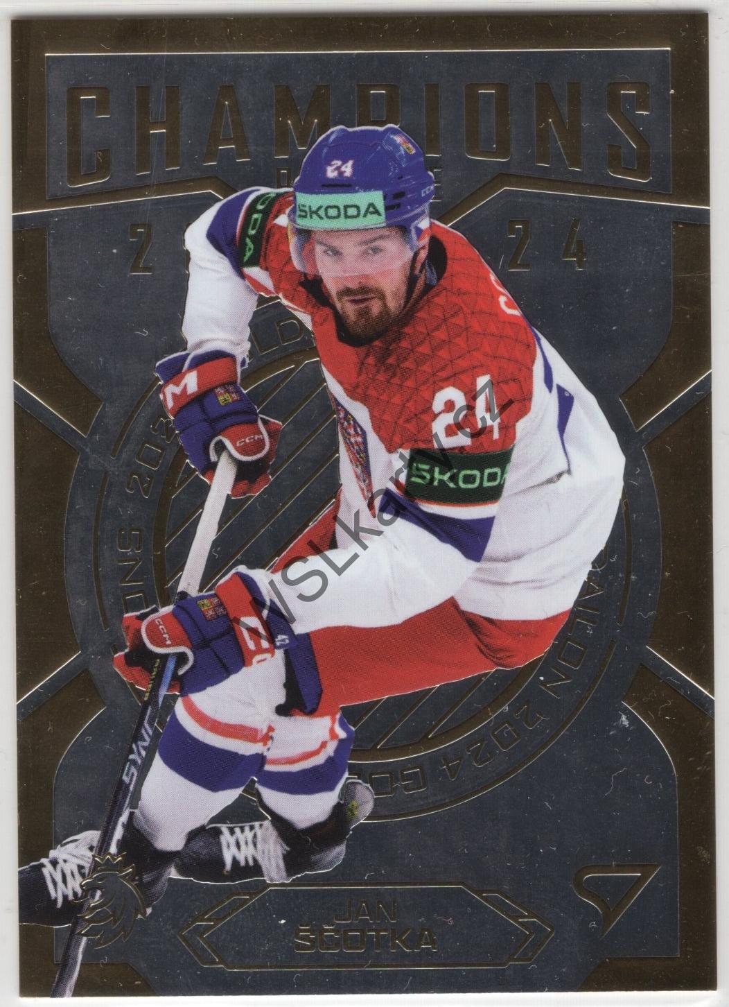 Jan ŠČOTKA - Hokejové Česko 2025 CHAMPIONS #GC-10 (CZE)