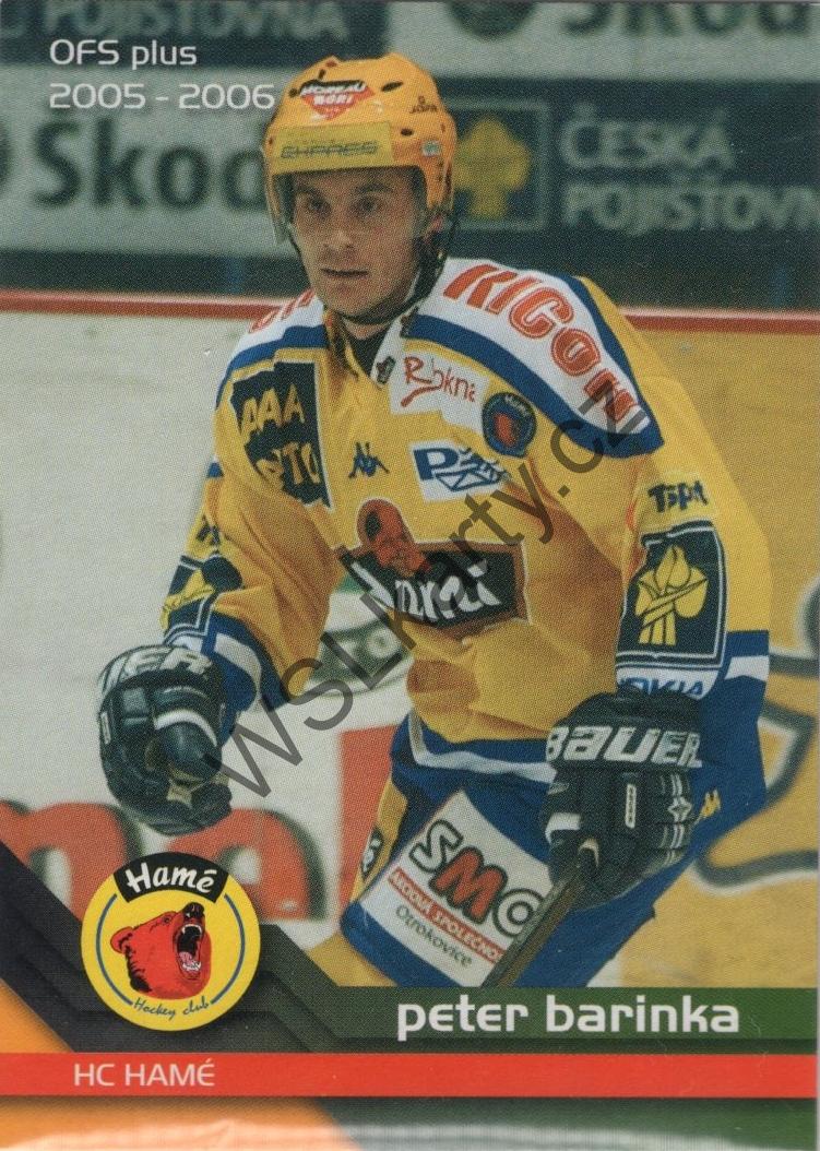 Peter BARINKA - OFS plus 05-06 #126 (ZLI)