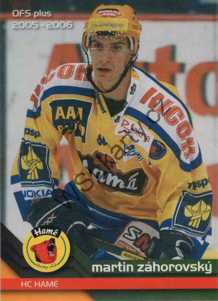 Martin ZÁHOROVSKÝ - OFS plus 05-06 #145 (ZLI)