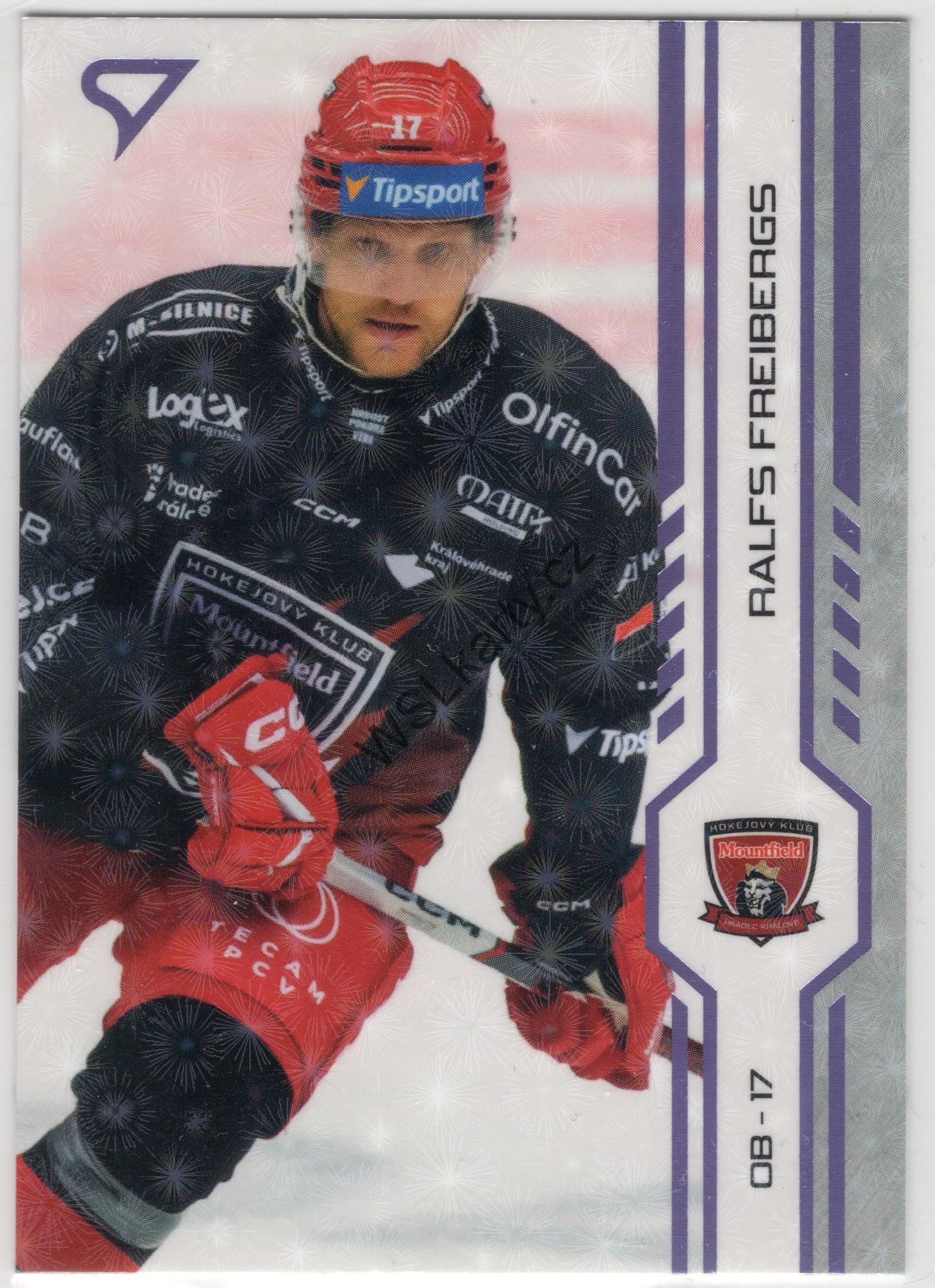 Ralfs FREIBERGS - SportZoo 24-25 #131 PUCK MARKS (MHK)