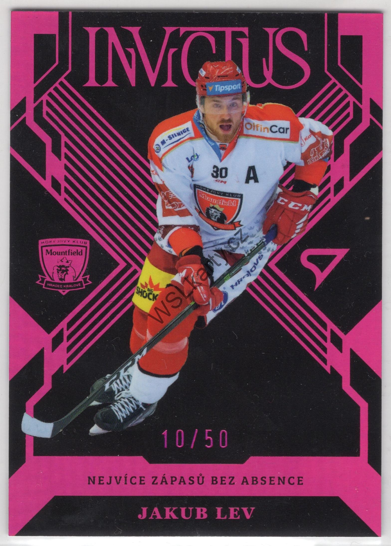 Jakub LEV - SportZoo 24-25 INVICTUS #IN-6 PINK (MHK)