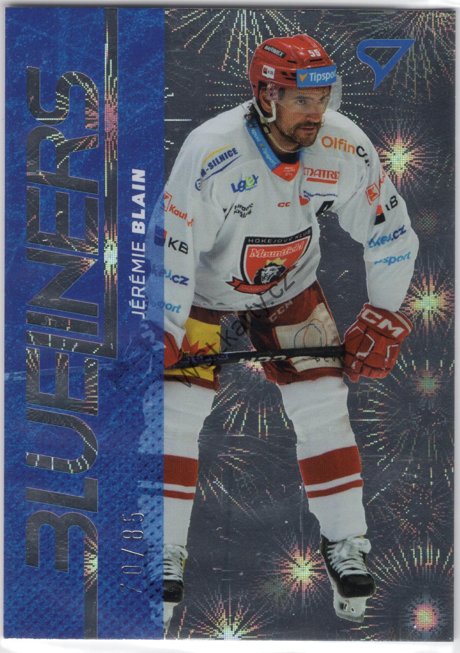 Jérémie BLAIN - SportZoo 24-25 BLUELINERS #BL-20 HOLO ICE (MHK)