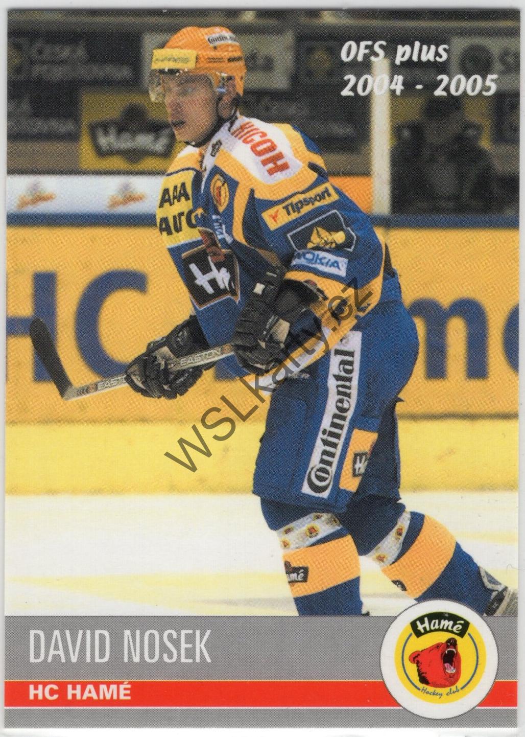 David NOSEK - OFS plus 04-05 #286 (ZLI)