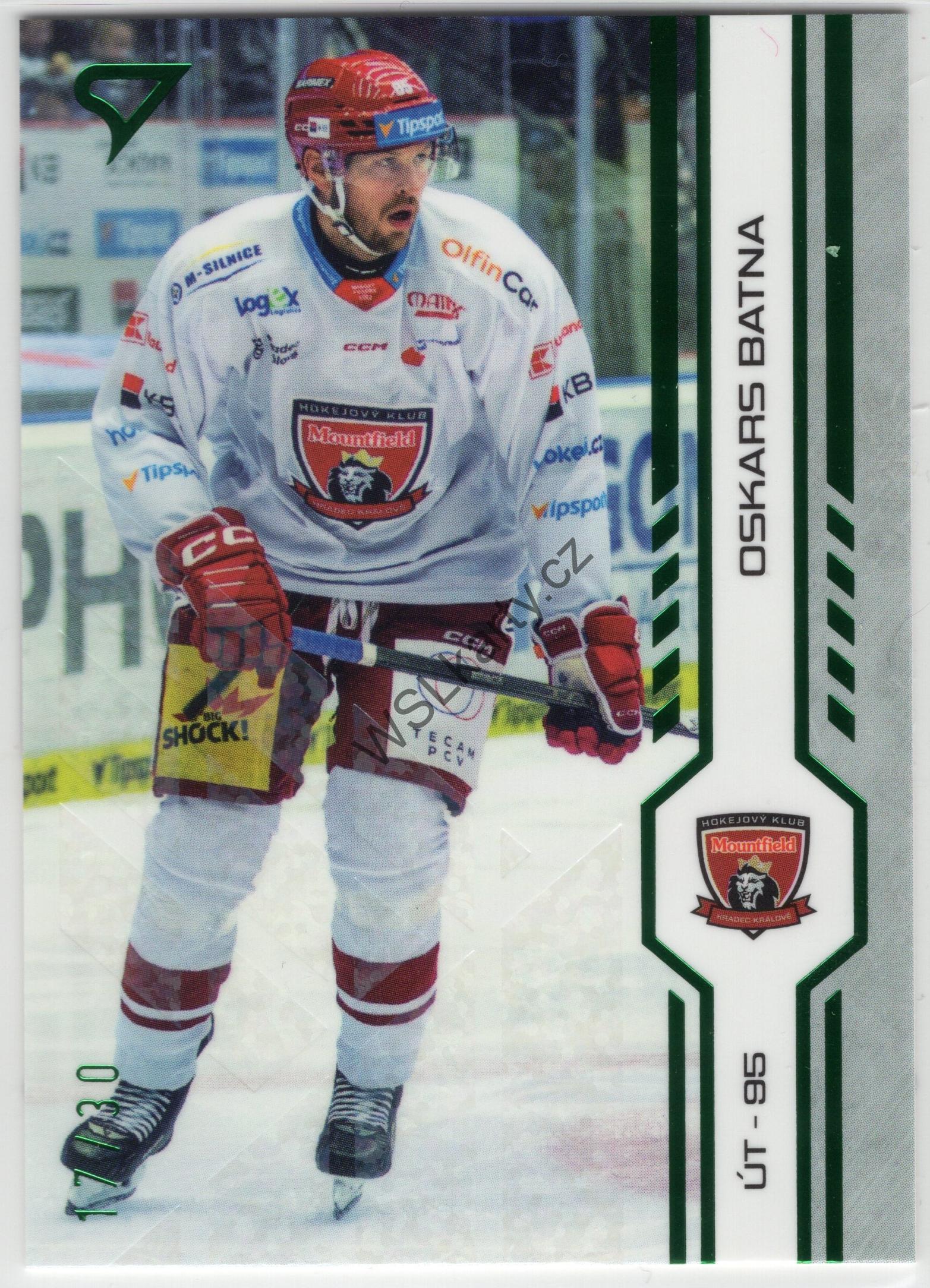Oskars BATNA - SportZoo 24-25 #136 GREEN GLITTER (MHK)