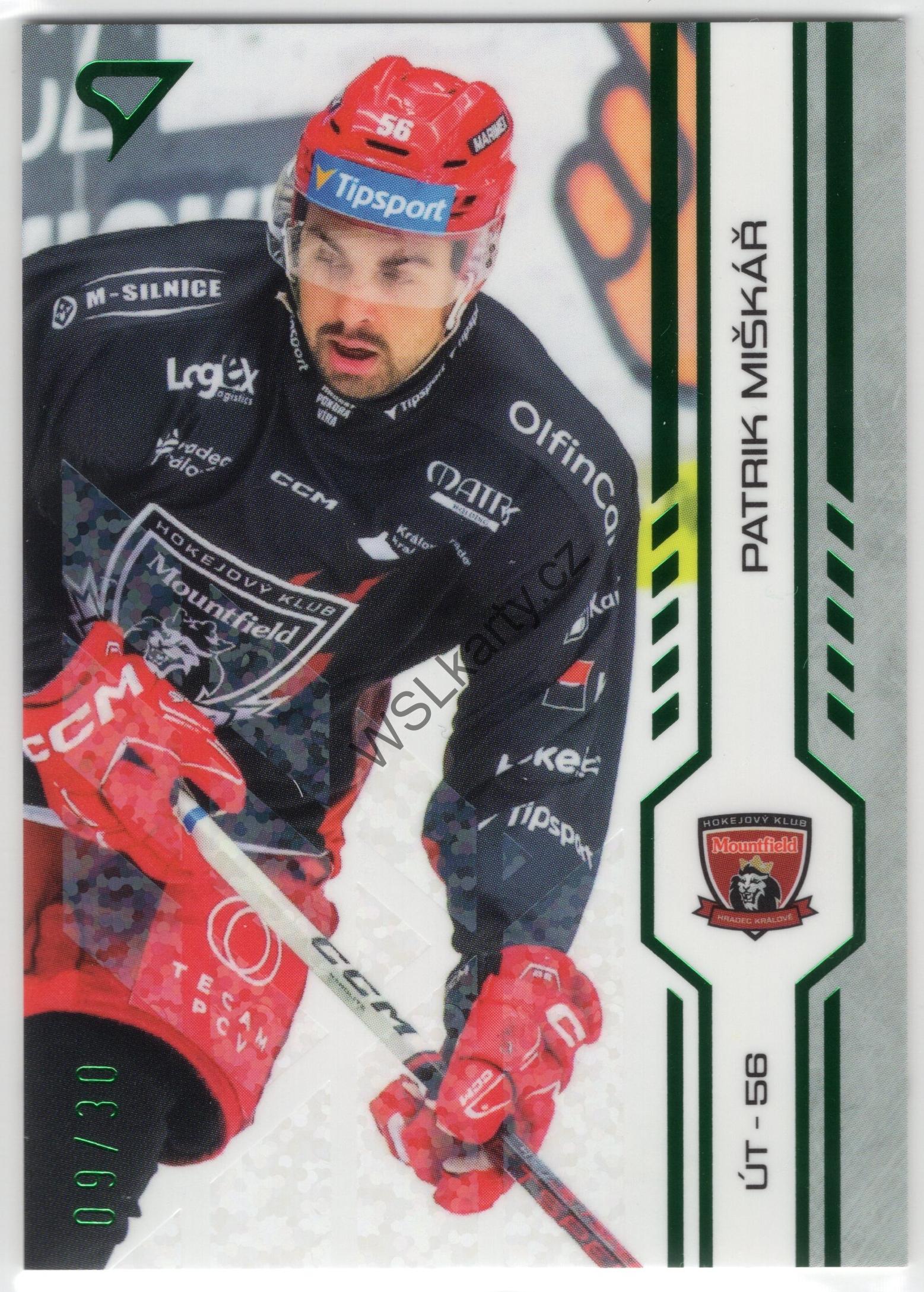Patrik MIŠKÁŘ - SportZoo 24-25 #140 GREEN GLITTER (MHK)