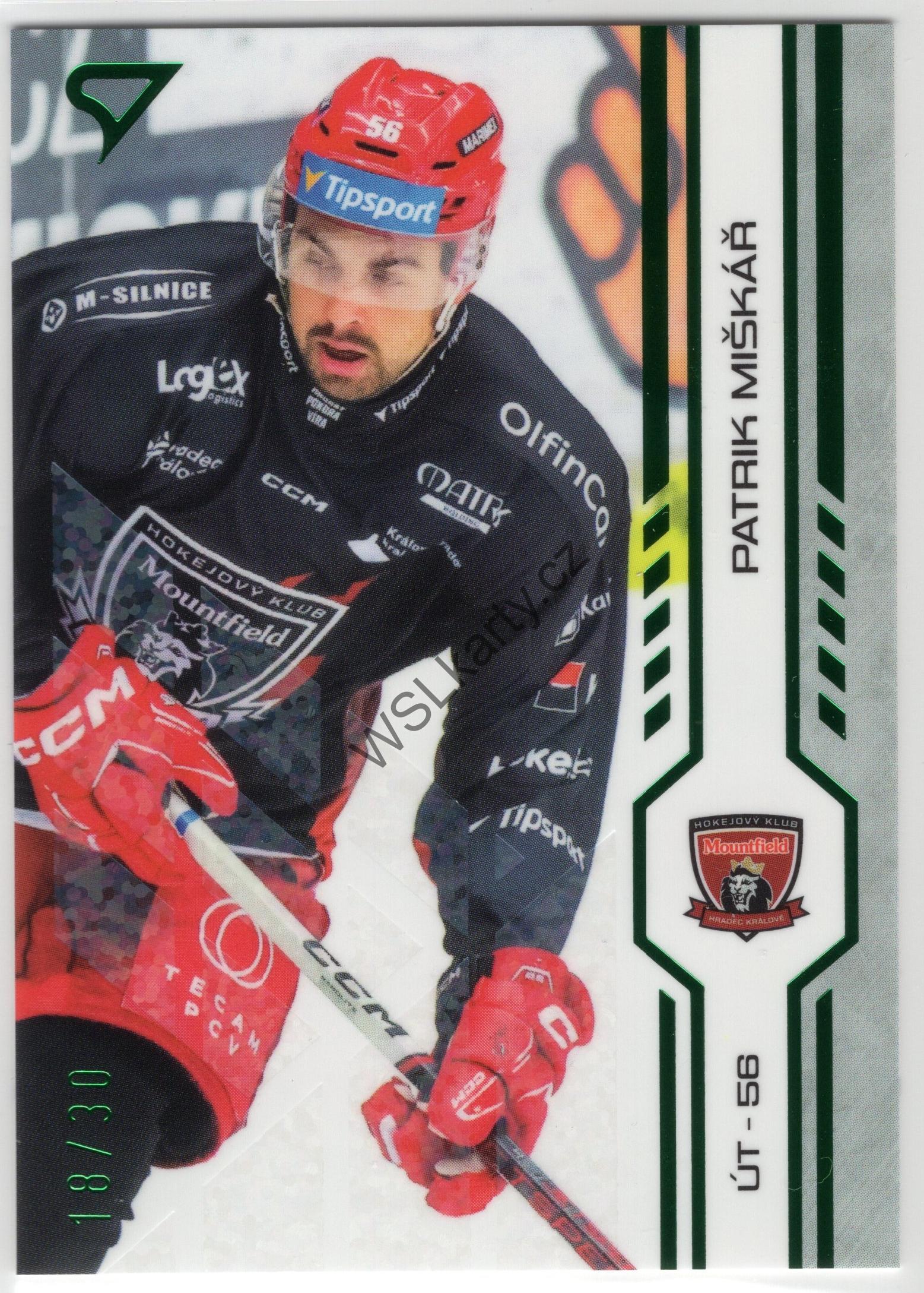 Patrik MIŠKÁŘ - SportZoo 24-25 #140 GREEN GLITTER (MHK)