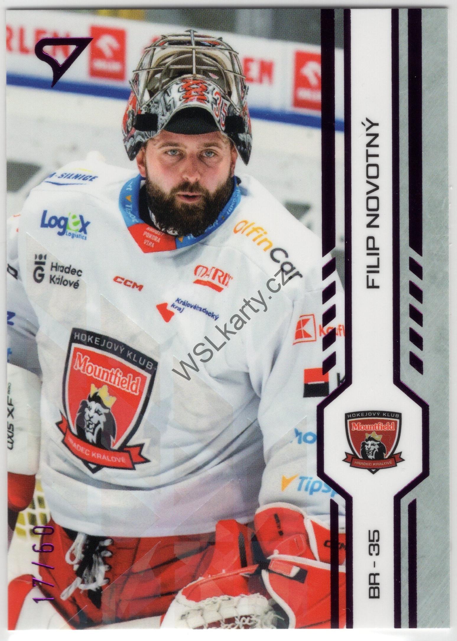 Filip NOVOTNÝ - SportZoo 24-25 #127 PURPLE ICEBERG (MHK)
