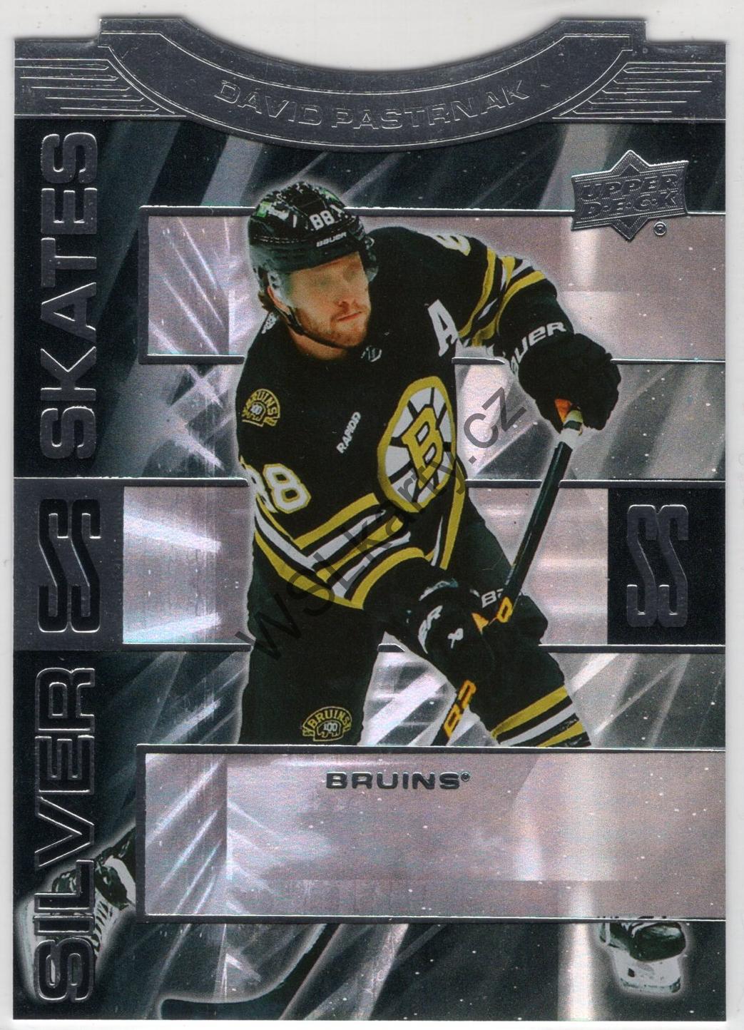 David PASTRŇÁK - Upper Deck 23-24 SILVER SKATES #SS-25 (BOS)