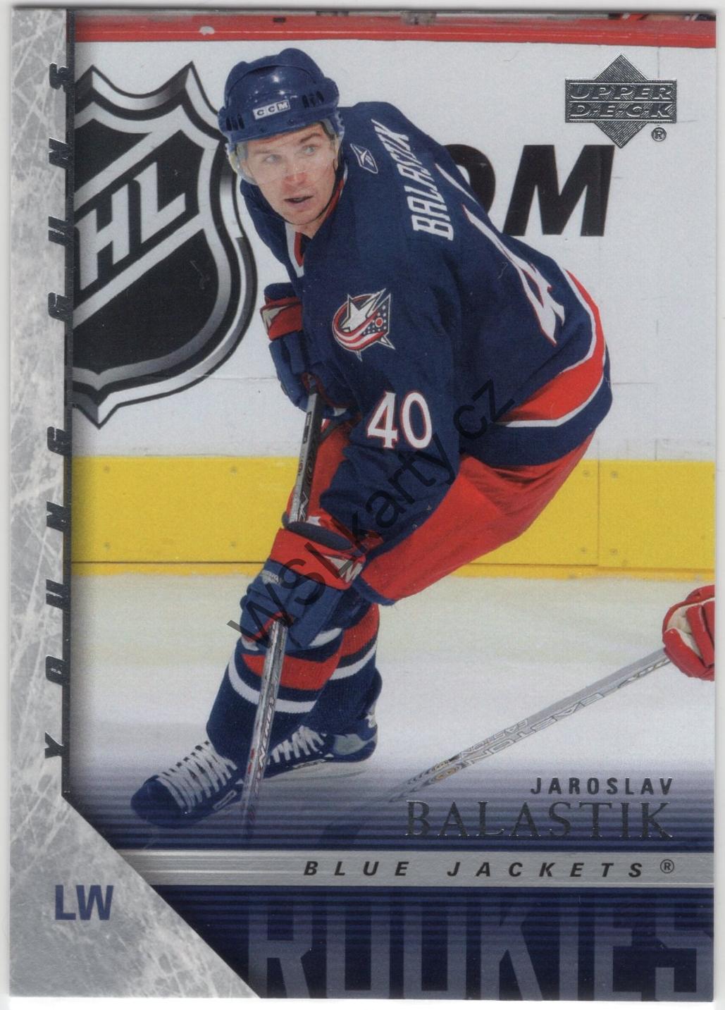 Jaroslav BALAŠTÍK - Upper Deck 05-06 #239 (CBJ)
