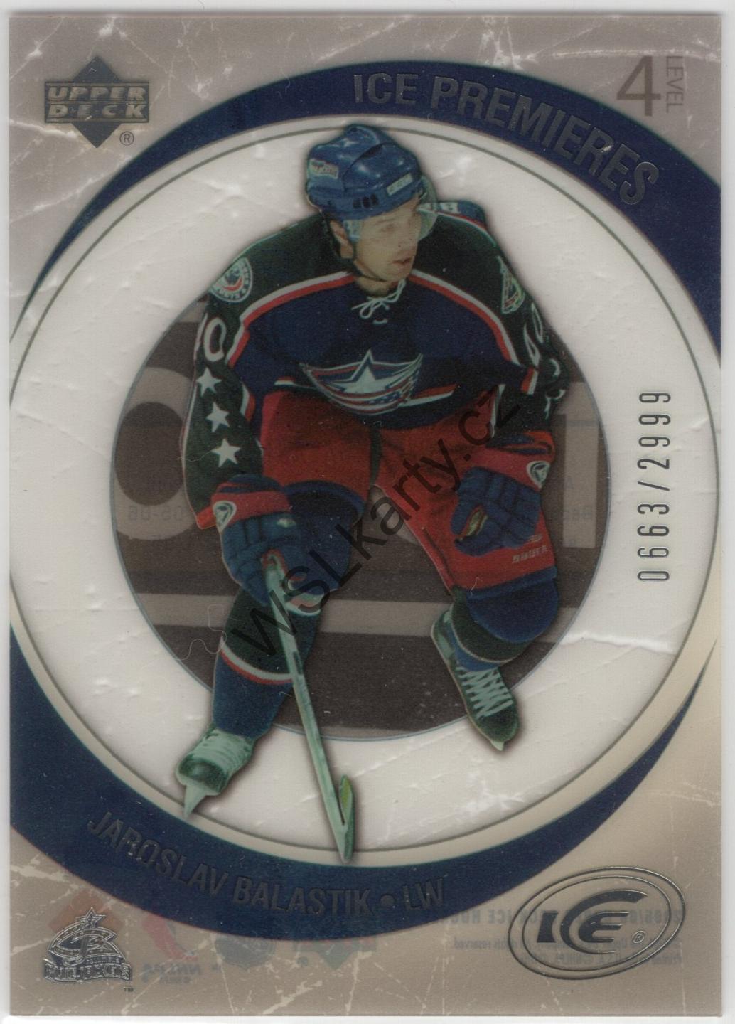 Jaroslav BALAŠTÍK - UD Ice 05-06 #149 (CBJ)