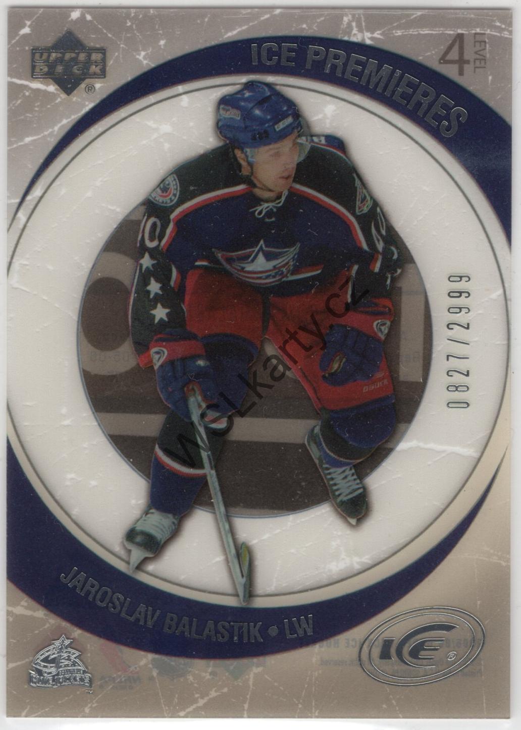 Jaroslav BALAŠTÍK - UD Ice 05-06 #149 (CBJ)