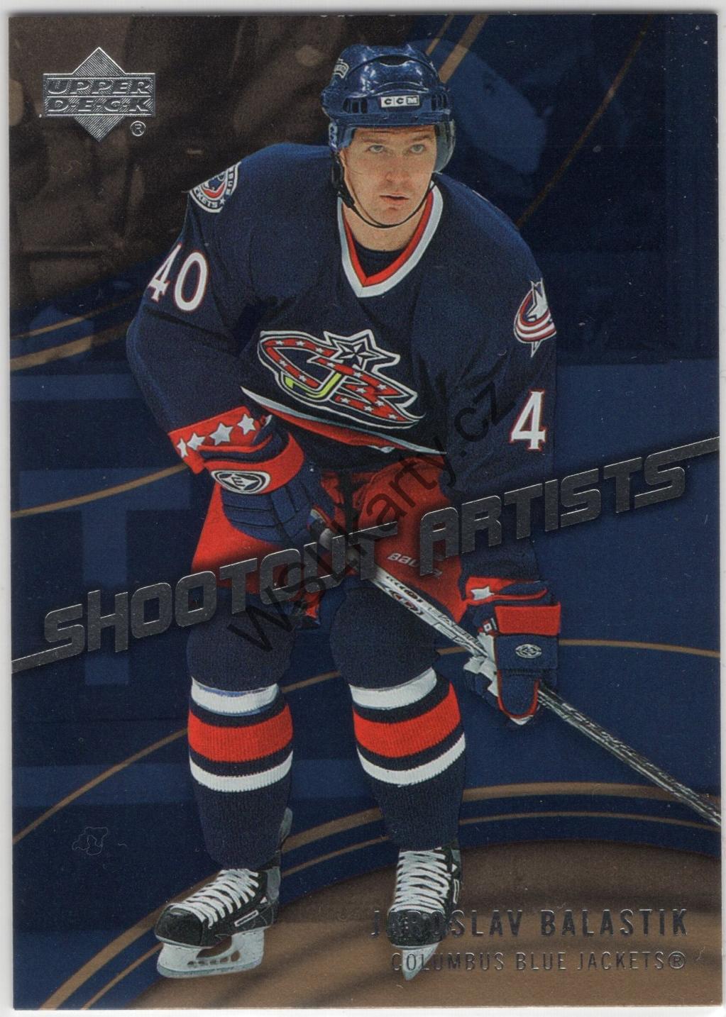 Jaroslav BALAŠTÍK - Upper Deck 06-07 SHOOTOUT ARTISTS #SA13 (CBJ)