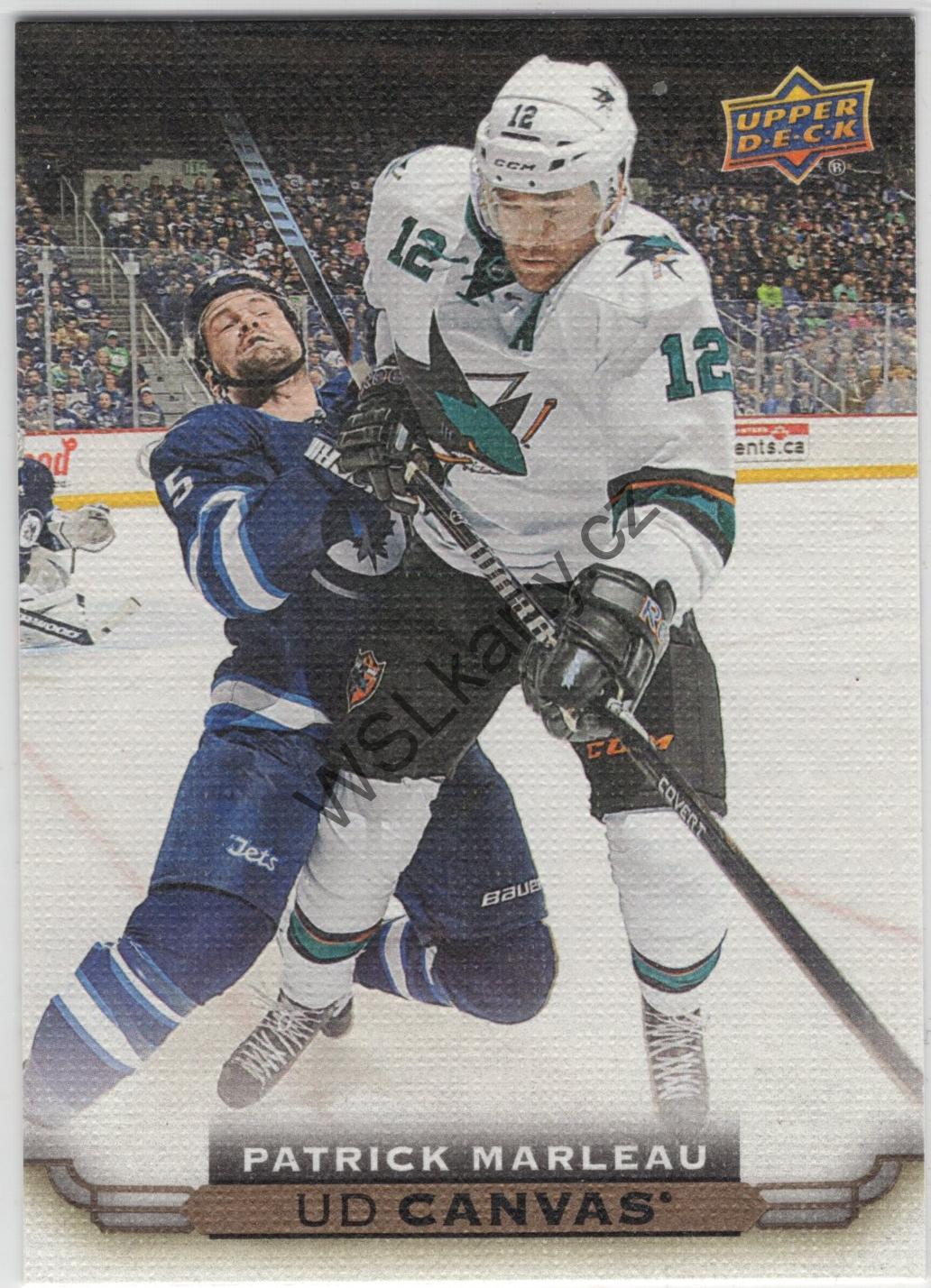 Patrick MARLEAU - Upper Deck 15-16 UD CANVAS #C73 (SJS)