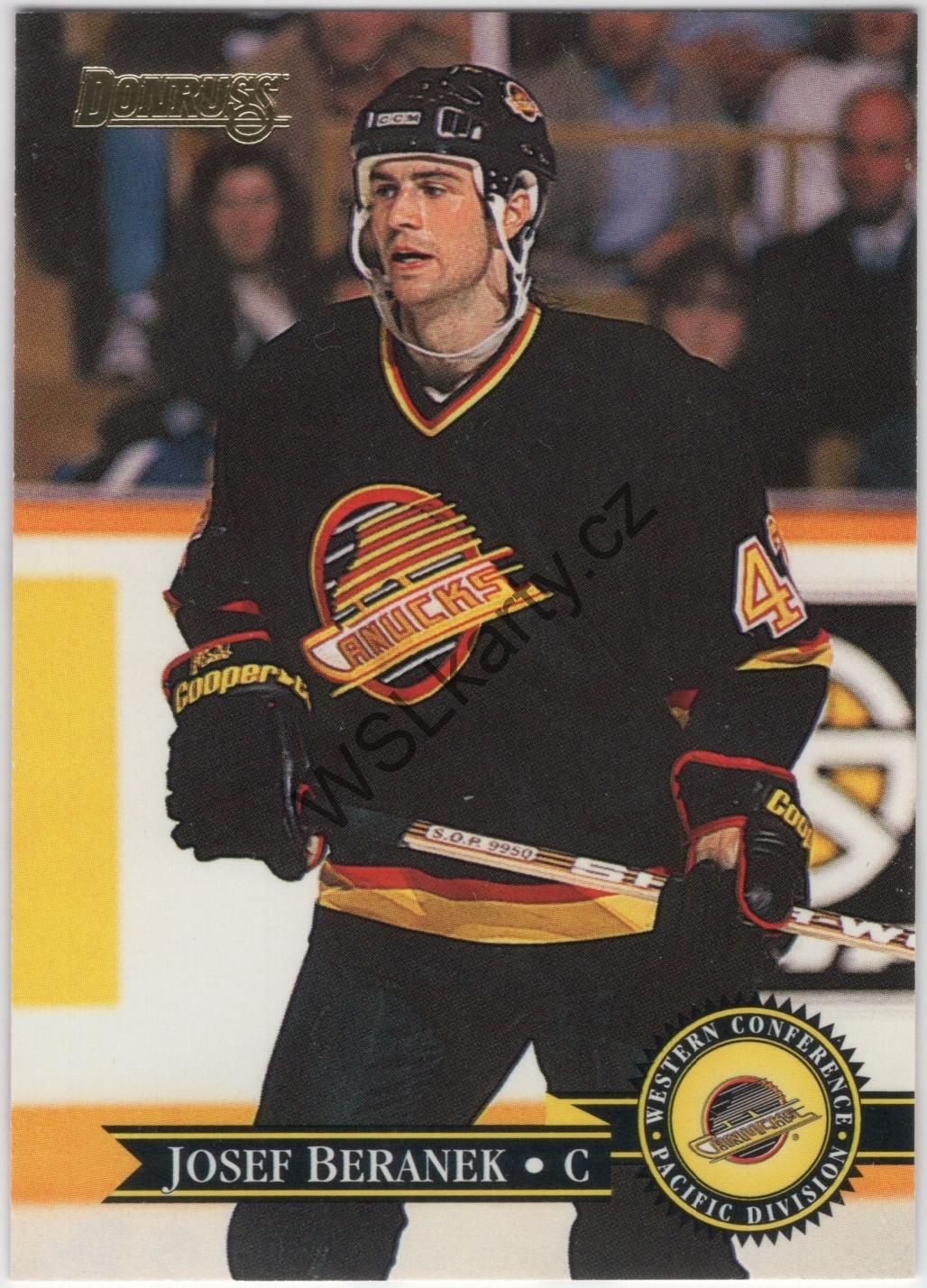 Josef BERÁNEK - Donruss 95-96 #356 (VAN)