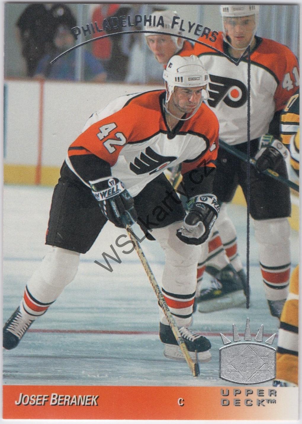Josef BERÁNEK - Upper Deck 93-94 SPECIAL PRINT #113 (PHI)