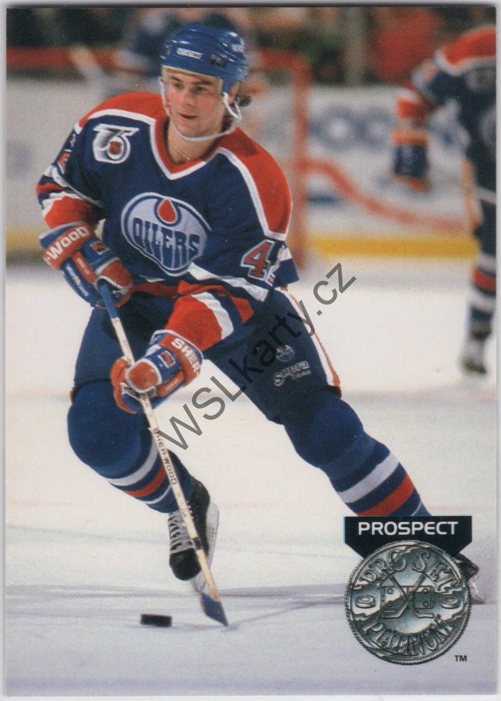 Josef BERÁNEK - Pro Set Platinum 91-92 #255 (EDM)