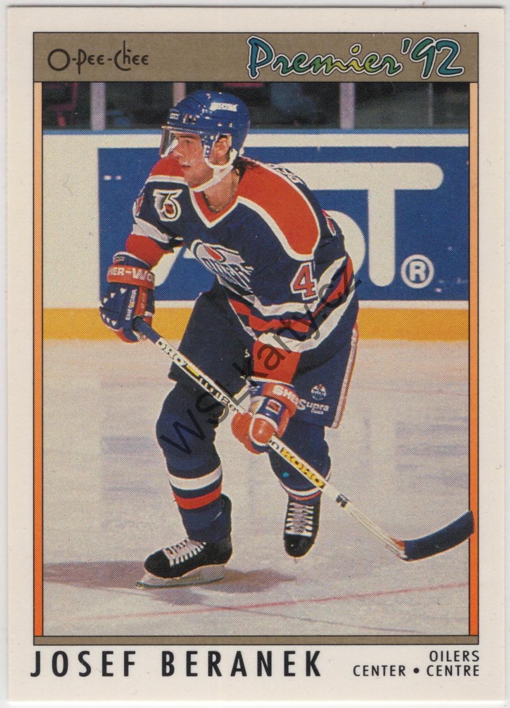 Josef BERÁNEK - OPC Premier 91-92 #149 (EDM)