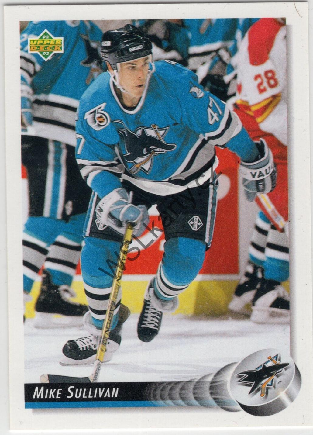 Mike SULLIVAN - Upper Deck 92-93 #46 (SJS)