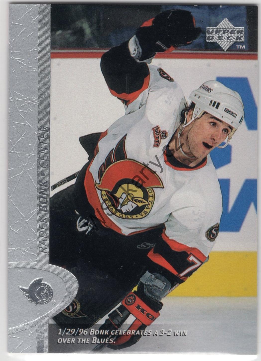 Radek BONK - Upper Deck 96-97 #301 (OTT)