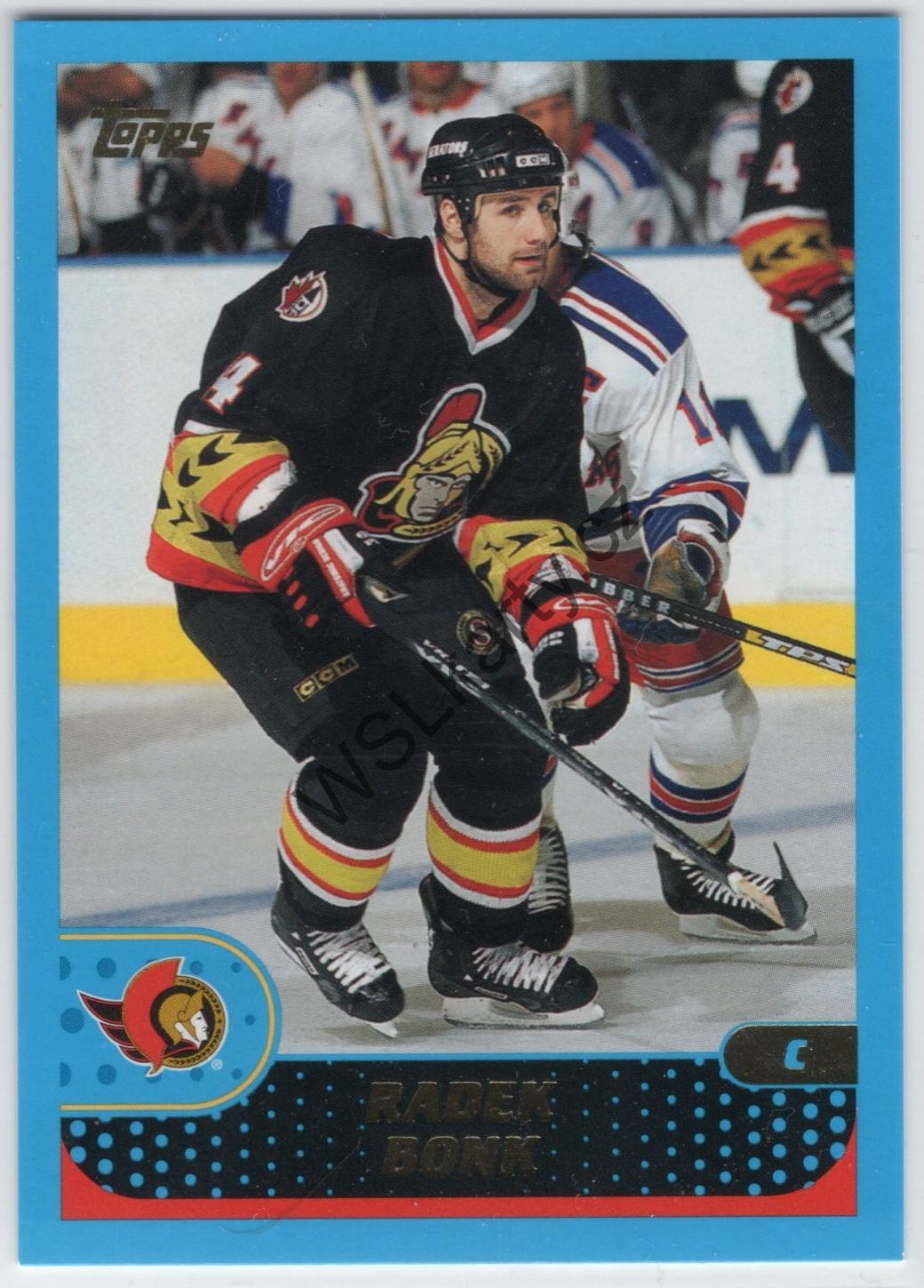 Radek BONK - Topps 01-02 #36 (OTT)