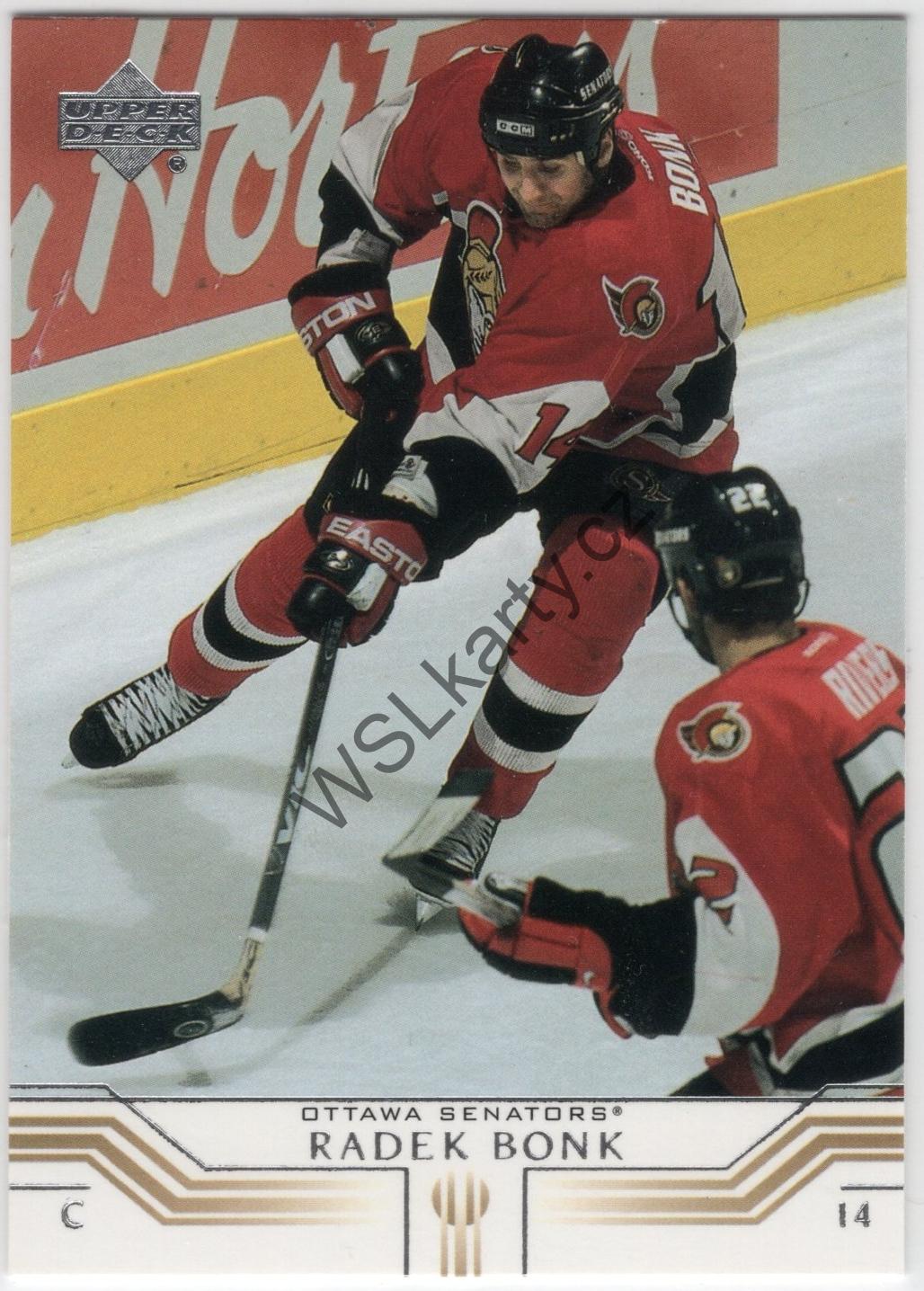 Radek BONK - Upper Deck 01-02 #120 (OTT)