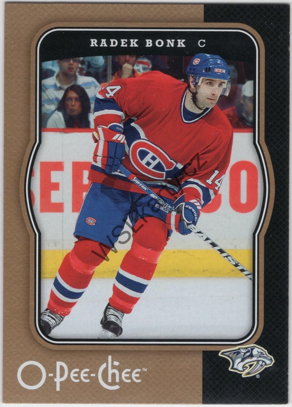Radek BONK - O-Pee-Chee 07-08 #280 (MTL)