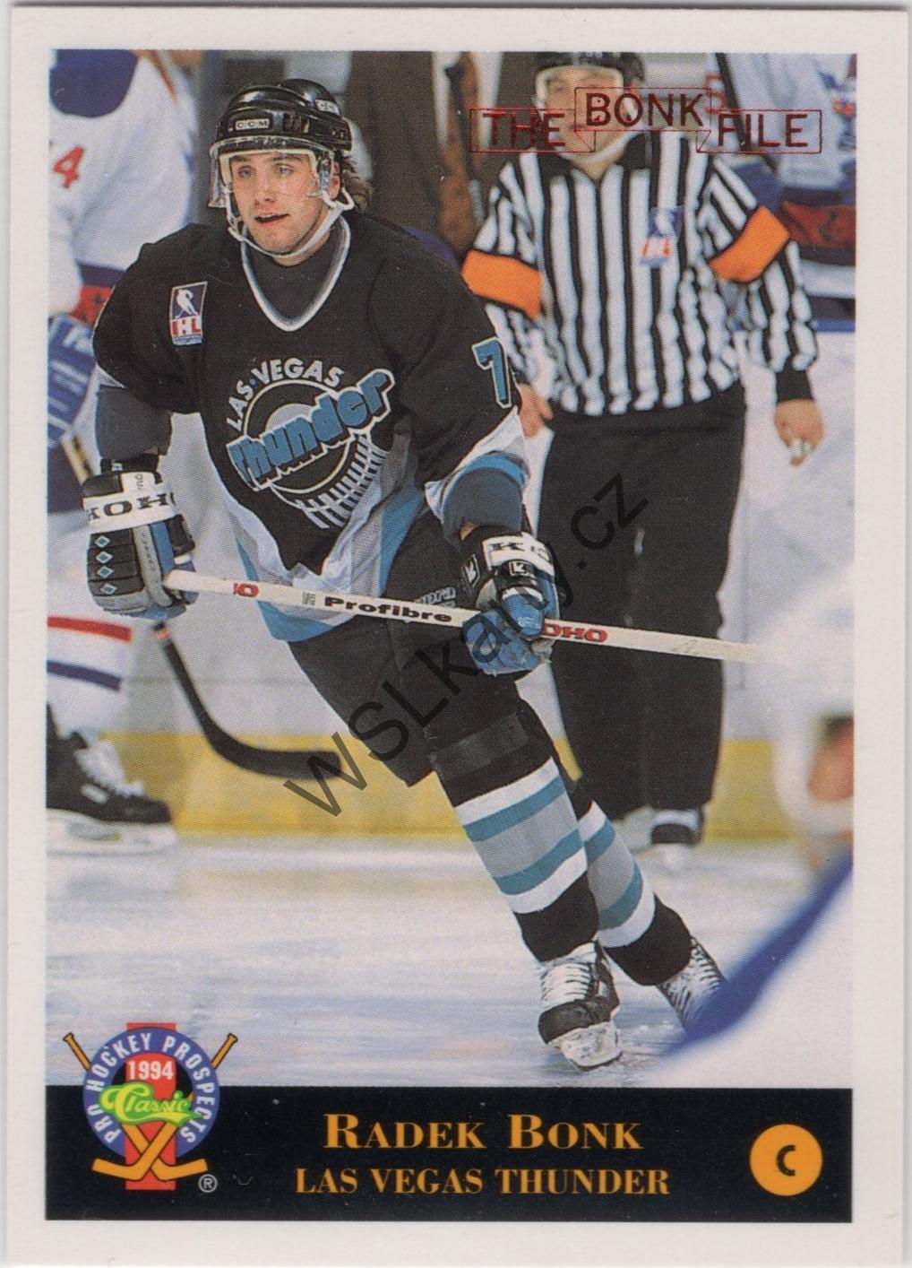 Radek BONK - Classic Pro Prospects 93-94 #3 (IHL)